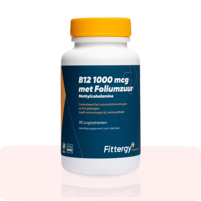 B12 1000 mcg Methylcobalamine- 90 zuigtabletten