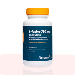 L-Lysine 750 mg met Zink