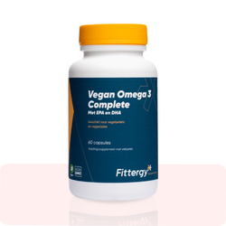 Omega 3 Vegan 150 mg DHA 75 mg EPA - 60 gelcapsules